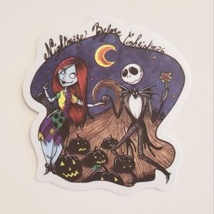 10/$10 The Nightmare Before Christmas Sticker